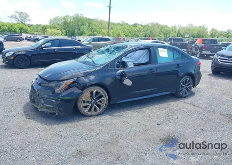 2022 Toyota Corolla Se from USA, damaged, VIN 5YFS4MCE1NP131155